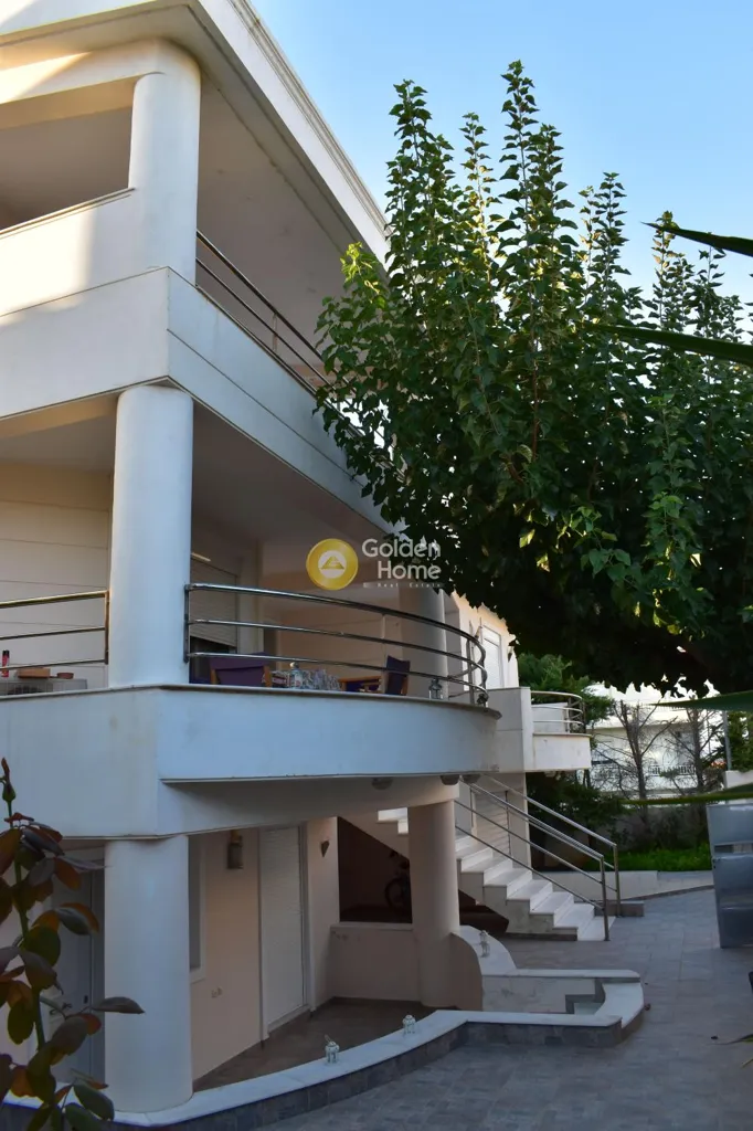 Terrace - Seafront Villa with Garden in Assos-Lexaio