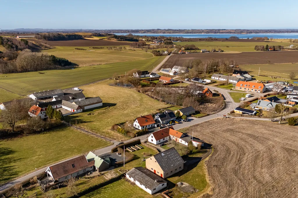Vue aérienne - Maison 5 pièces à Holbæk
