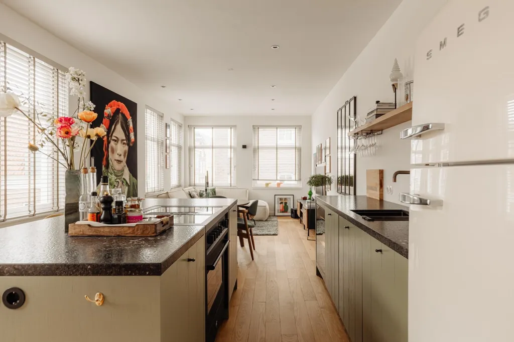 Kitchen - Woon-werk Unit with Balcony in Amsterdam