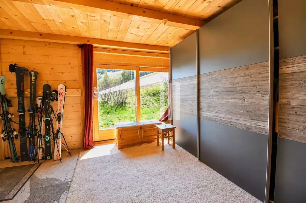 Chambres - Luxury Ski Chalet with Panoramic Views in Crosets
