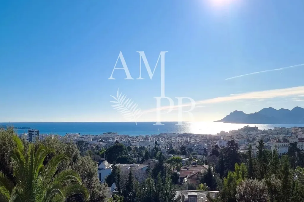 Villa Belle Époque avec Vue Panoramique à Cannes