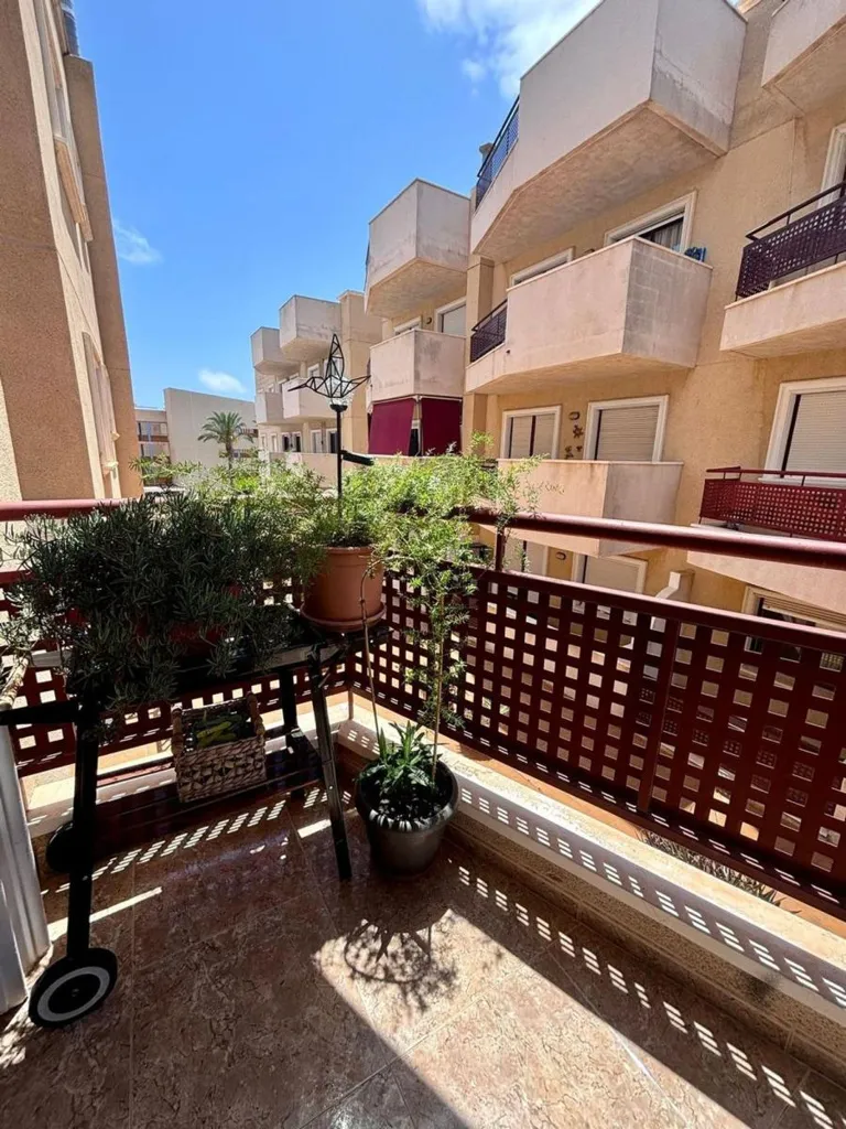 Balcony - 2-Bedroom Apartment with Terrace in Cabo Roig
