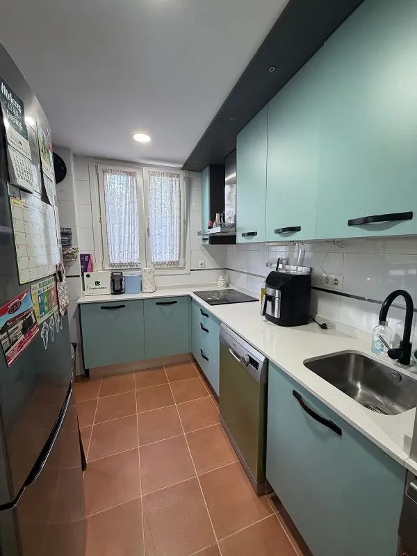 Köök - Apartment with Pool and Terrace in Rivas