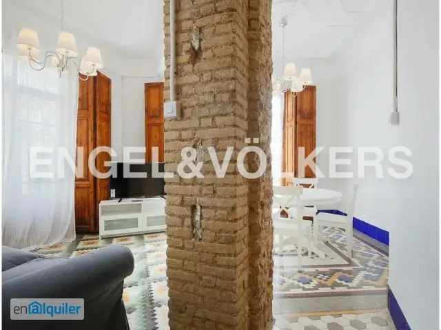 Soggiorno - Furnished Flat with Elevator in Ciutat Vella
