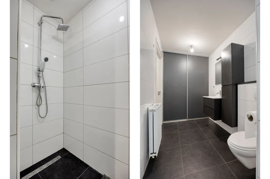 Salles de bain - Modern Ground Floor Flat with Terrace in Oss