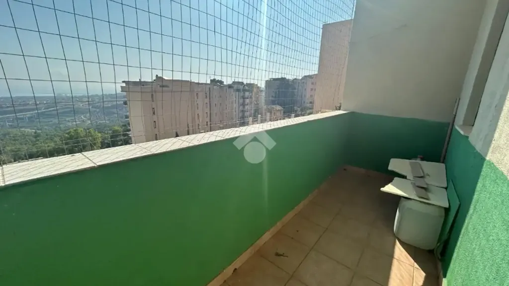 Balcony - Four-Bedroom Apartment with Sea View in Agrigento