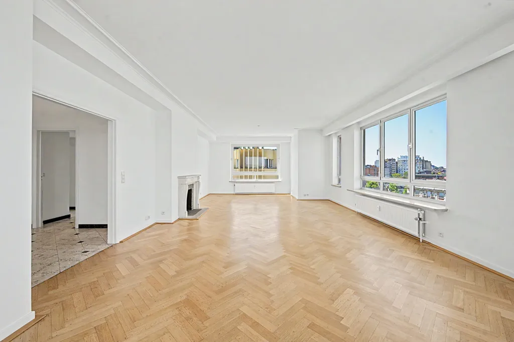 Séjour - Appartement avec terrasse à Ixelles