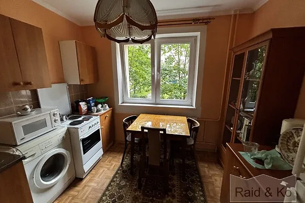 Cucina - Bright 1-Bedroom Flat with Lift in Lasnamäe