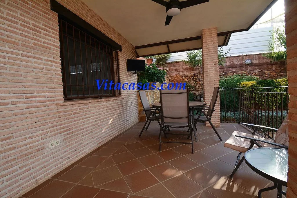 Terrass - Rustic Chalet with Pool in Robledillo de Mohernando