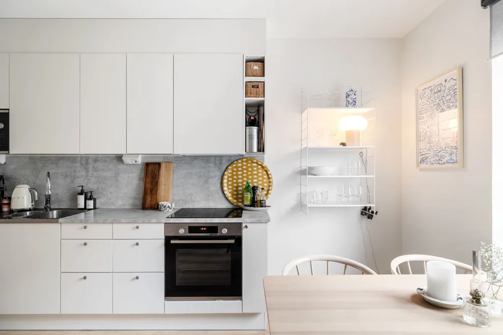 Cucina - Modern Flat with City Proximity in Munksjöstaden