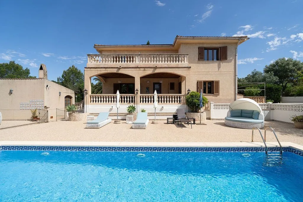 Piscine - Chalet with Pool and Terrace in Son Caulelles