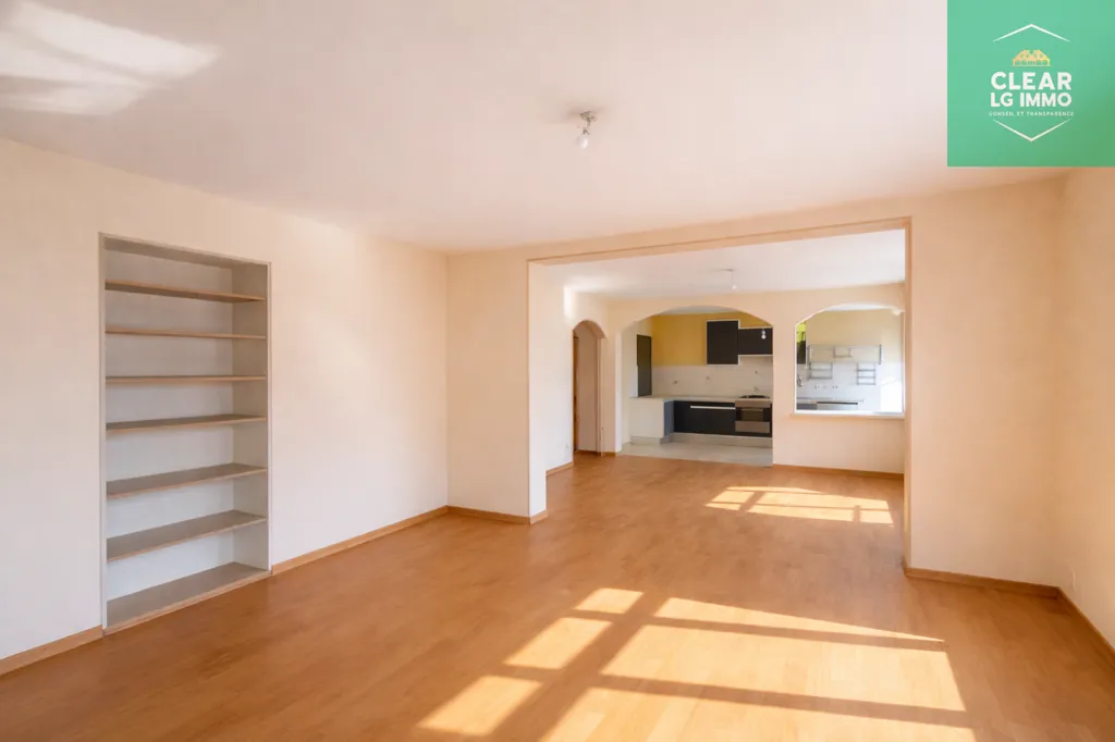 Living Room - 4-Piece Apartment with Open Kitchen in Longwy