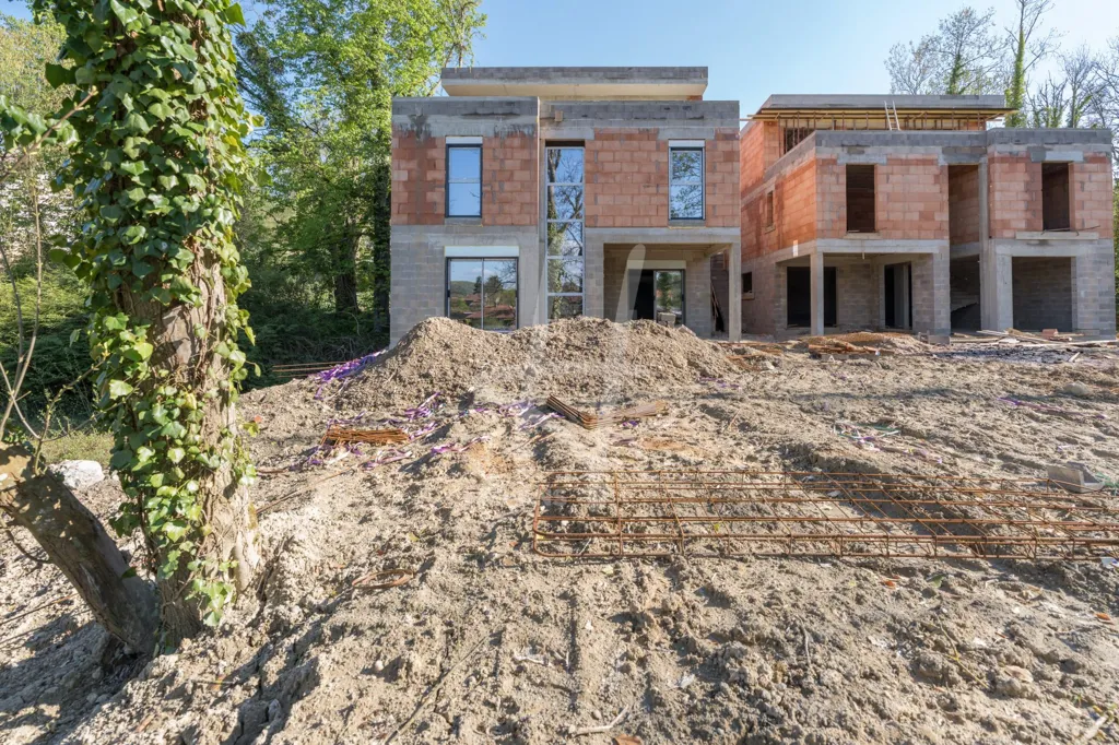 Extérieur - Villa Contemporaine avec Terrasses à Rozérieulles