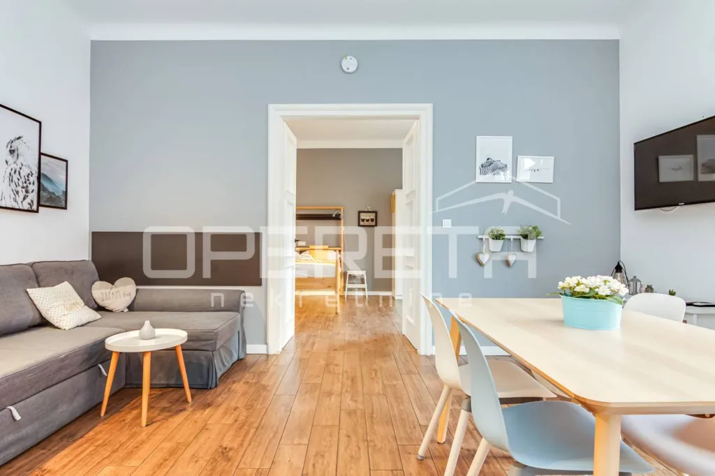 Soggiorno - Renovated Apartment with Balcony in Zagreb Centre