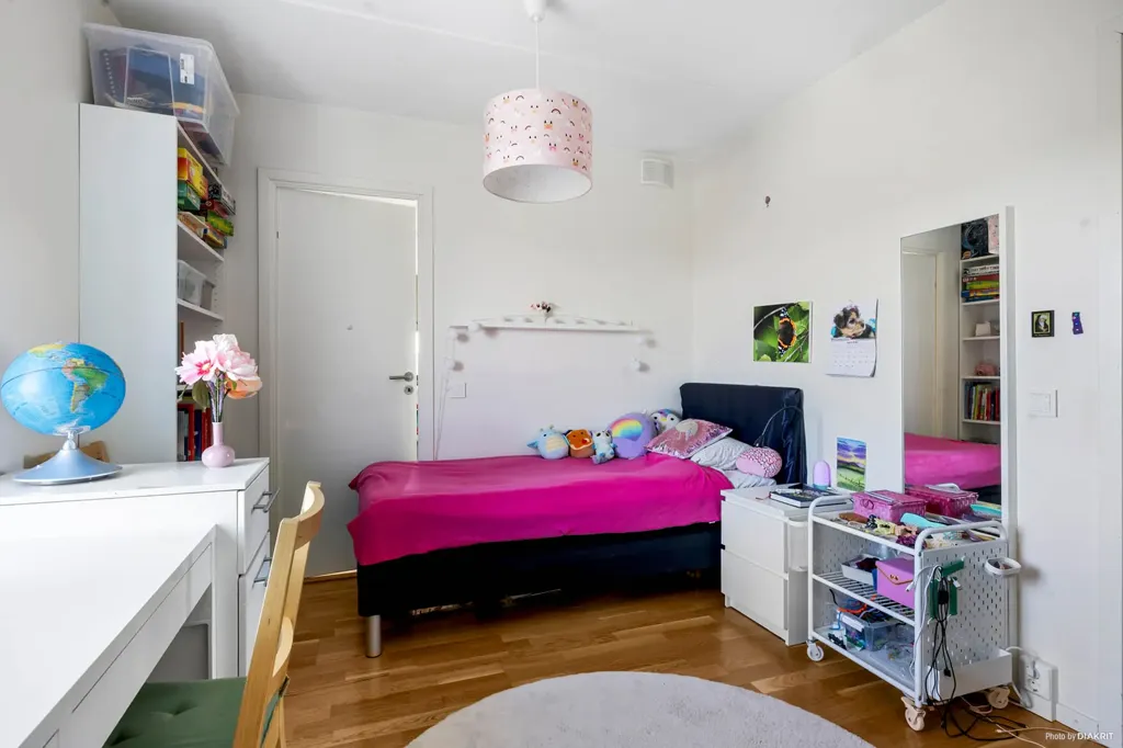 Chambres - Appartement 4 pièces à Skärholmen