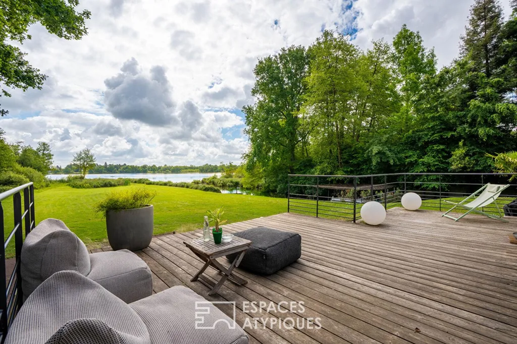 Terrass - Fully Renovated House with Erdre Access in Sucé-sur-Erdre