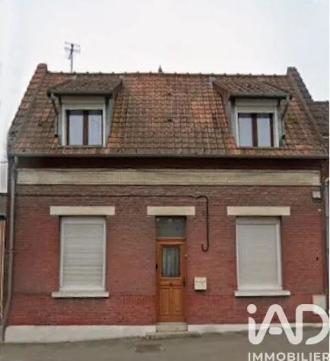 Extérieur - Maison de ville meublée avec terrasse à Montdidier
