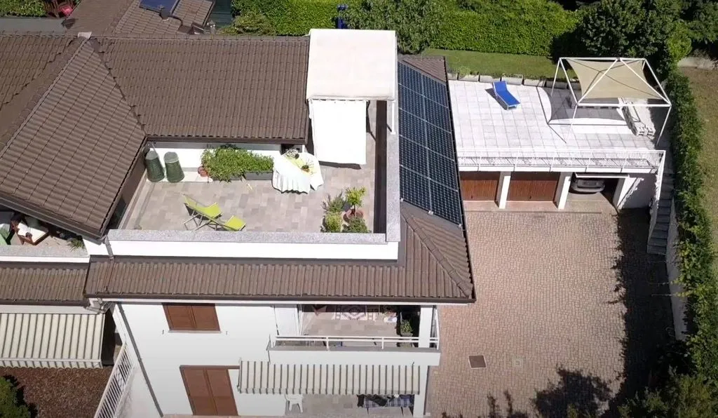Vue aérienne - Luxury Villa with Pool in Castronno