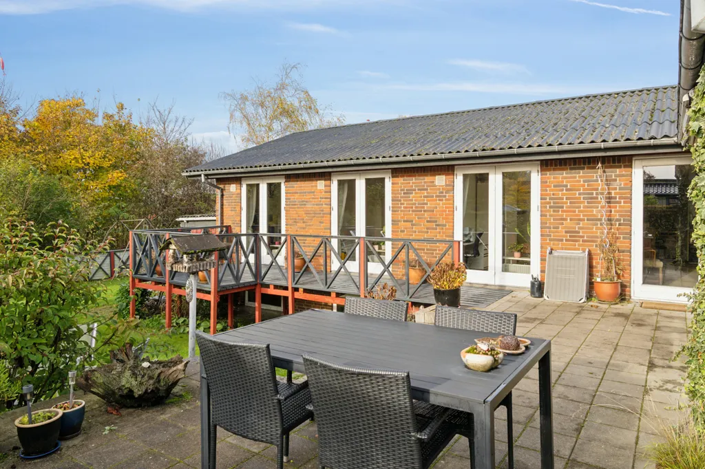 Terrasse - Villa with Garden near Viborg