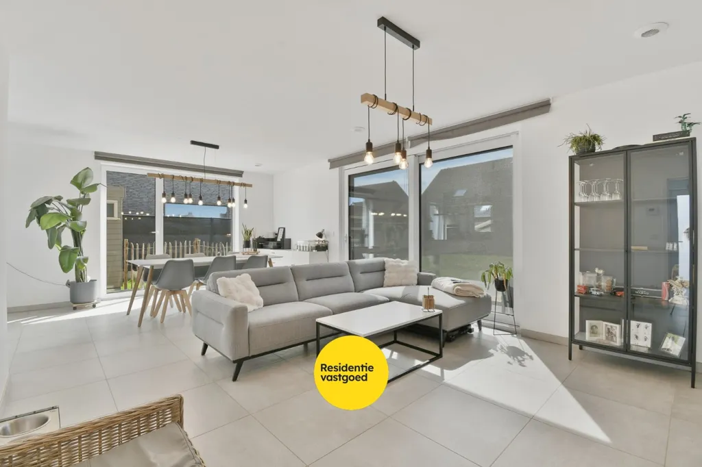 Soggiorno - Energy-Efficient Open Plan House in Westkerke