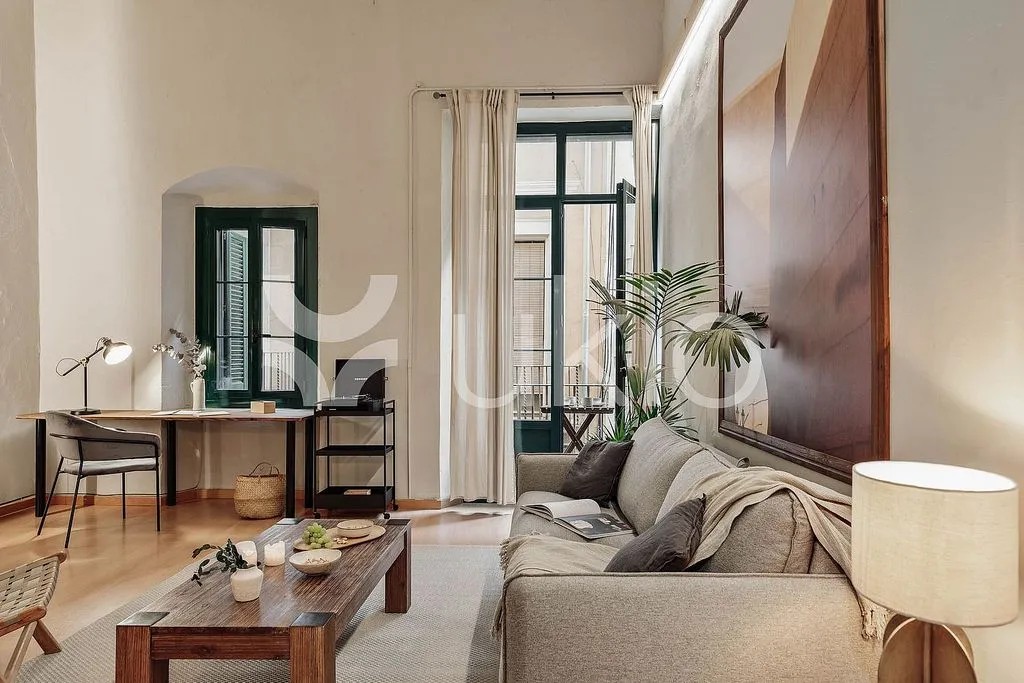 Séjour - Duplex with Balcony in Sant Pere, Barcelona