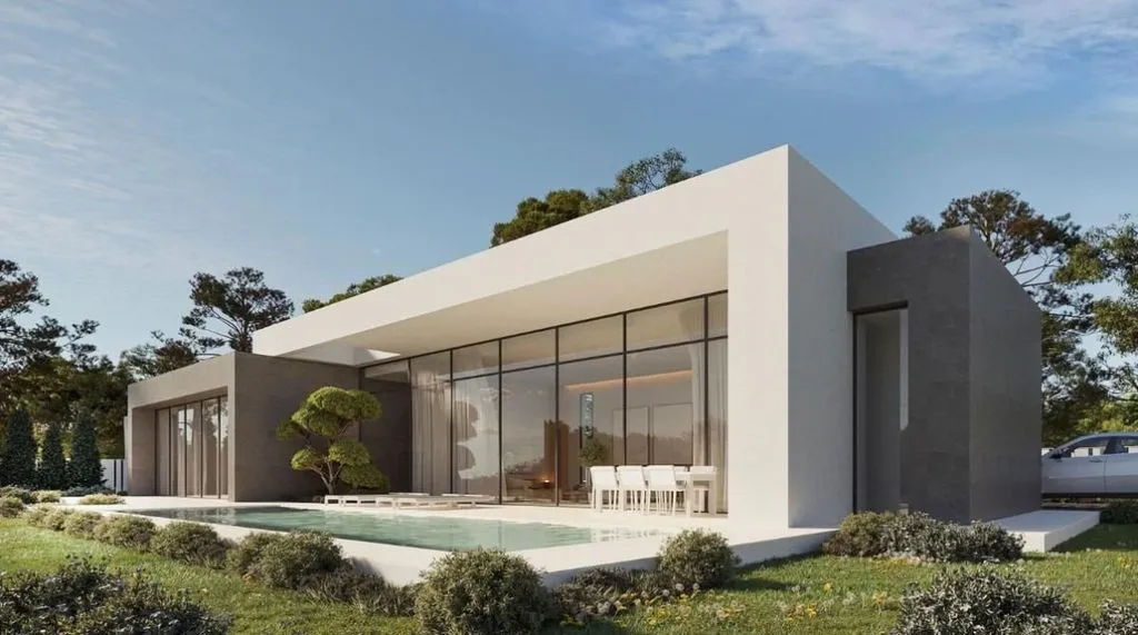 Extérieur - New-Build Villa with Pool in Calpe
