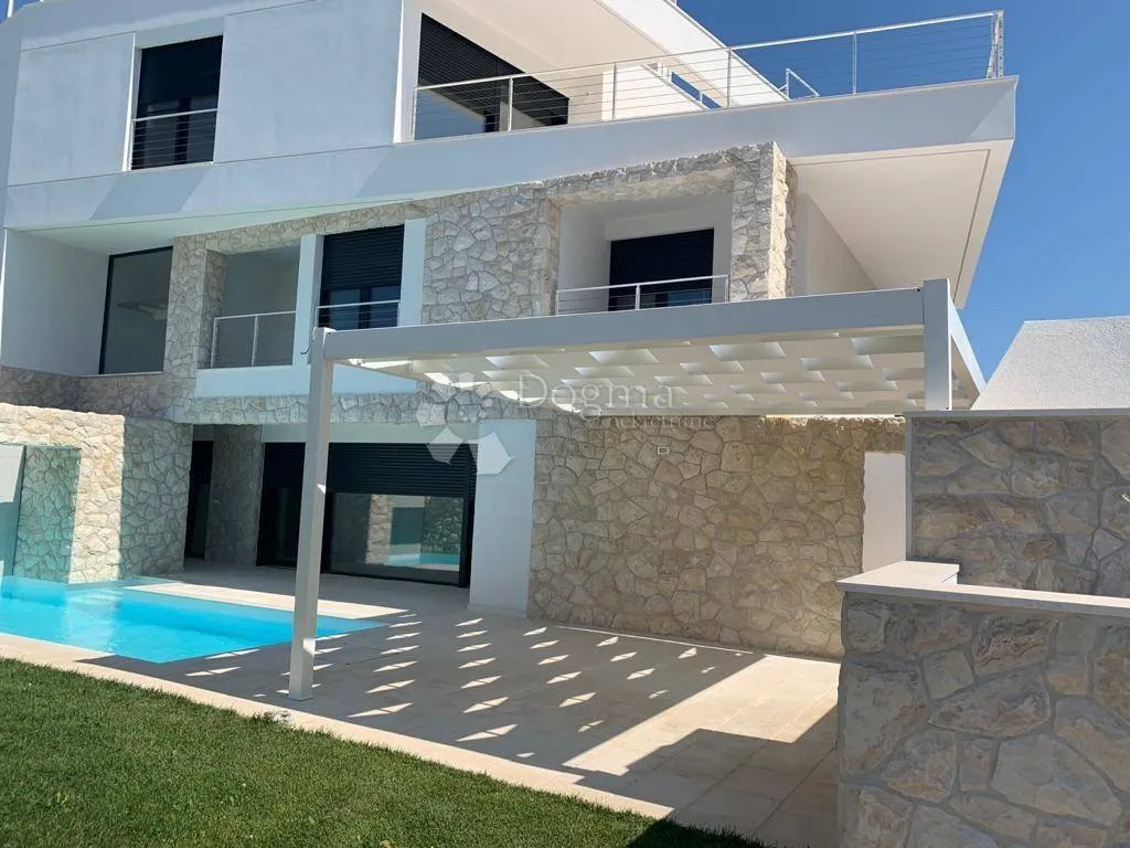 Piscina - Seaside Apartment with Private Pool in Kožino, Zadar