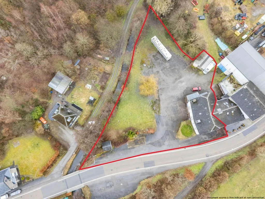 Plan - Maison Semi-Détachée pour Développement d'Appartements à Lierneux
