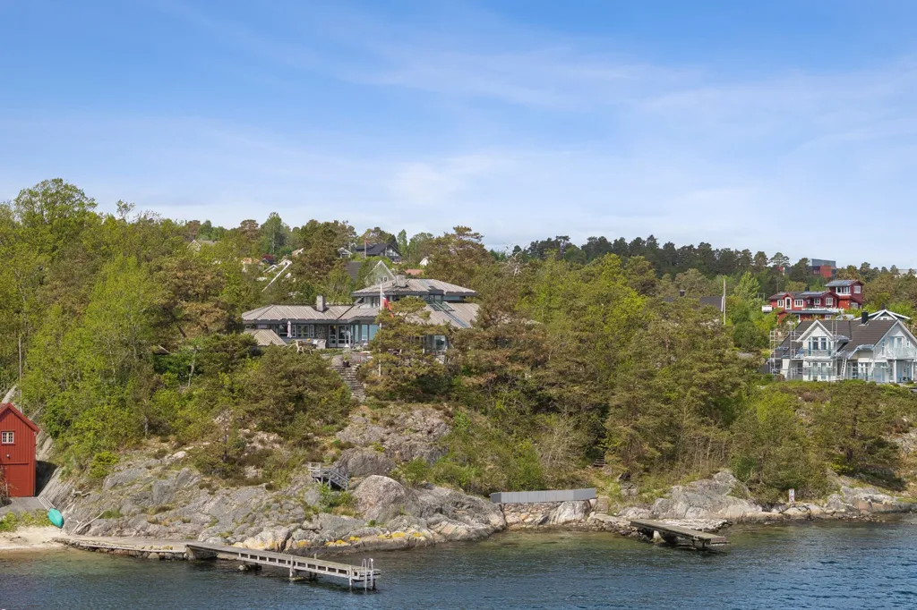 Extérieur - Architectural Detached House with Private Pier in Groos