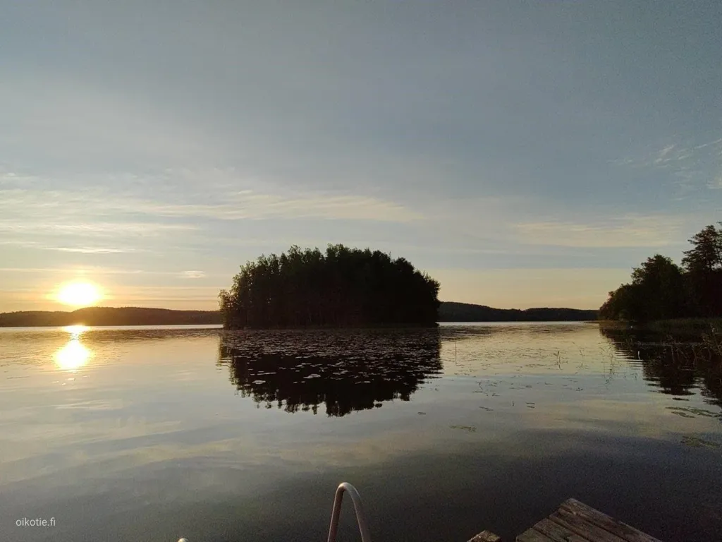 Exterior - Detached House with Lake View in Sysmä