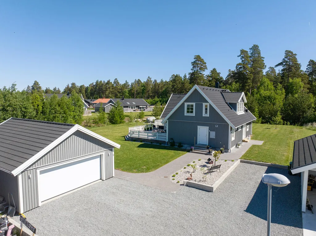 Õhuvaade - 5-Bedroom Villa with Double Garage in Saxnäs