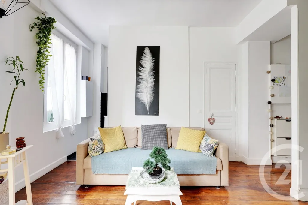 Living Room - Renovated 2-Bed Flat in Paris 15