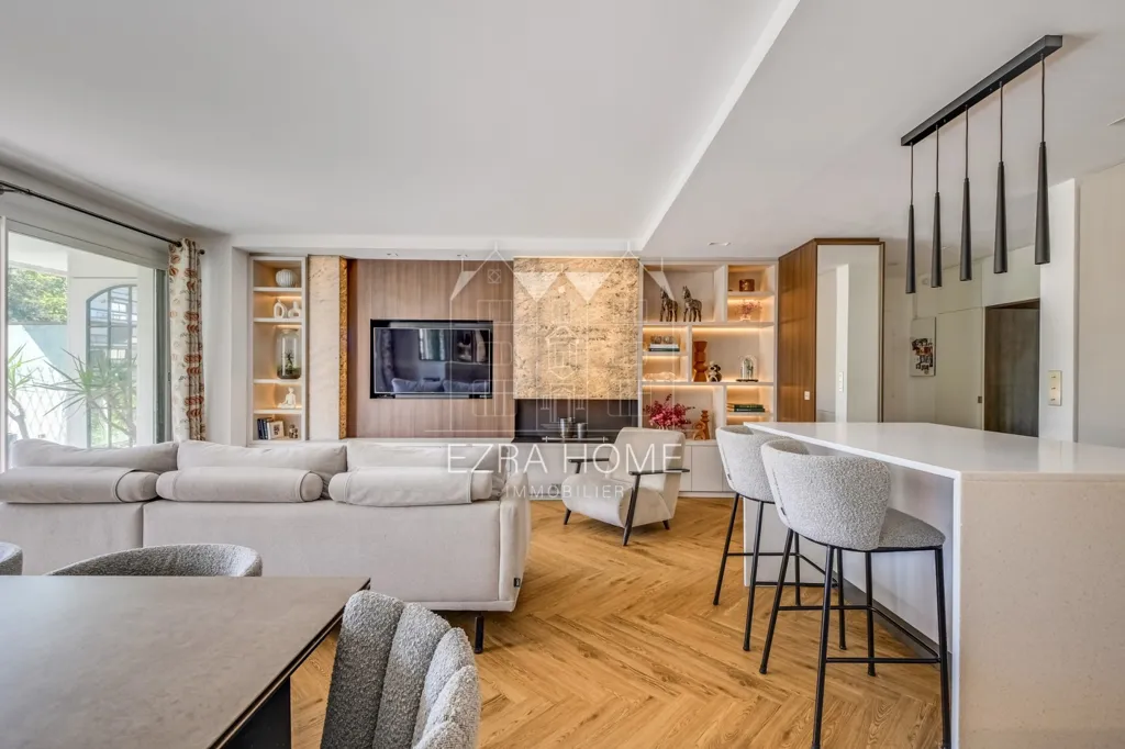 Cucina - Apartment with Park View in Levallois-Perret