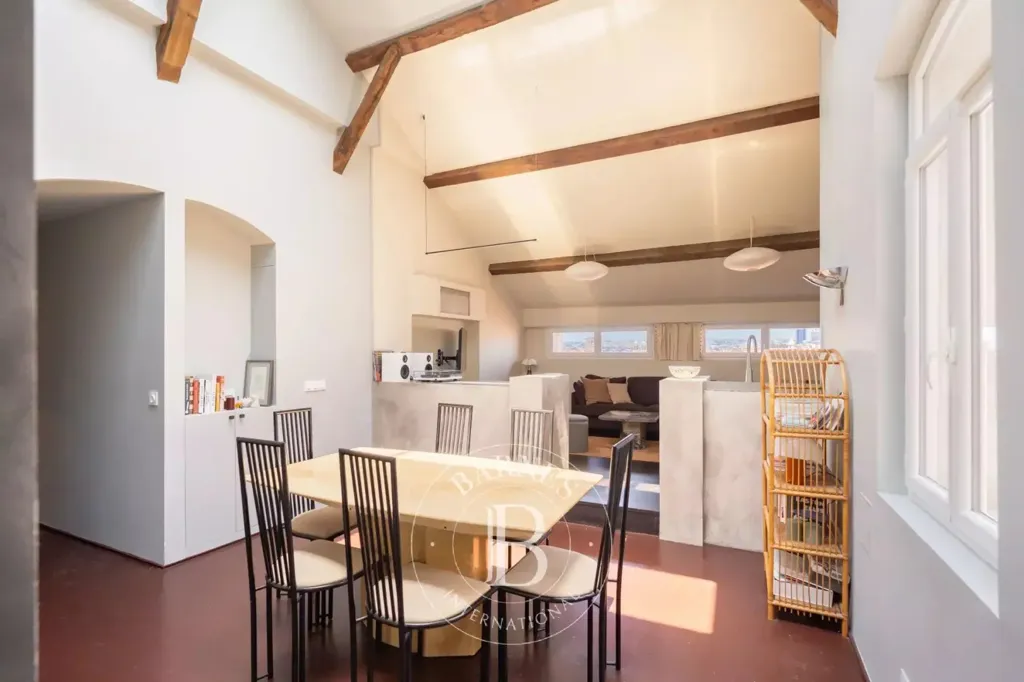 Söögituba - 4-Bed Apartment with Panoramic View in Marseille 7ème