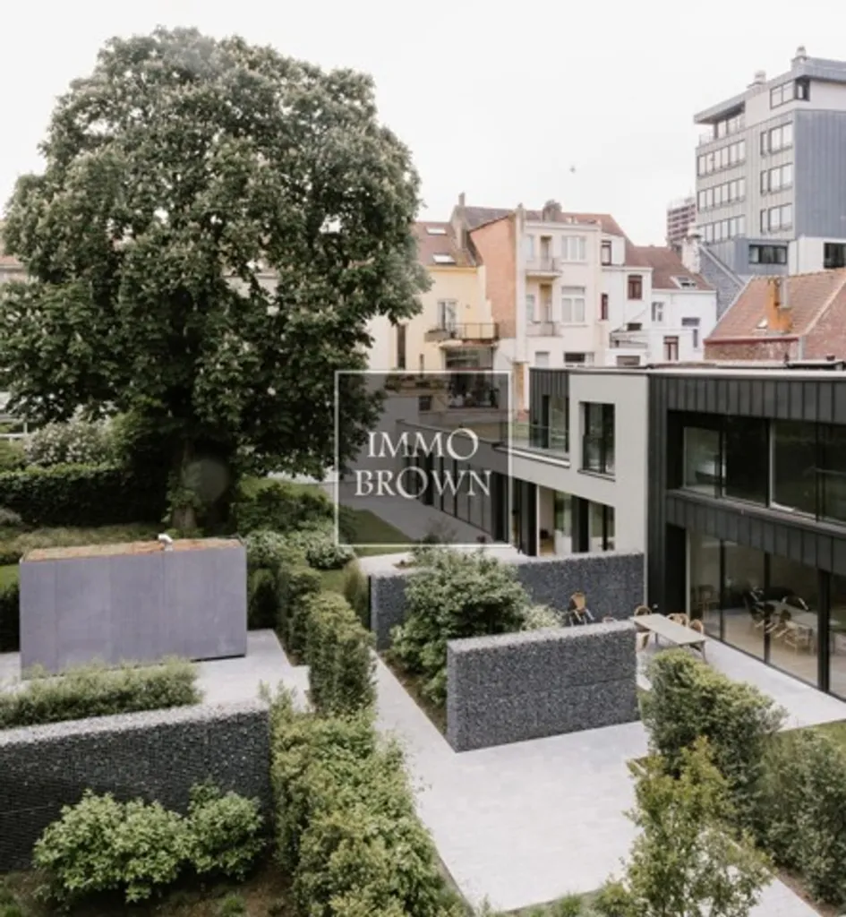 Vue aérienne - Appartement Rénové avec Terrasse à Ixelles