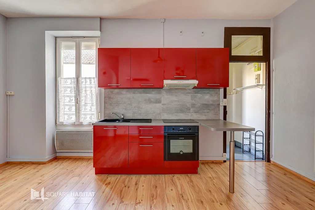 Köök - Refurbished 2-Bedroom Flat in Dijon/Parc