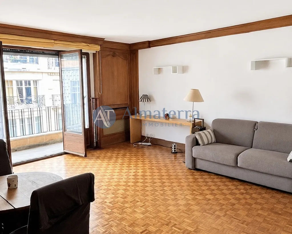 Séjour - Appartement avec Balcon au Village d'Auteuil