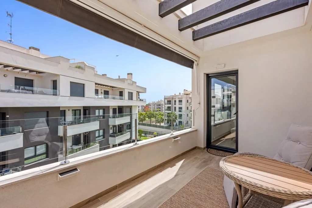 Balcon - Penthouse with Terrace in Villamartin, Alicante