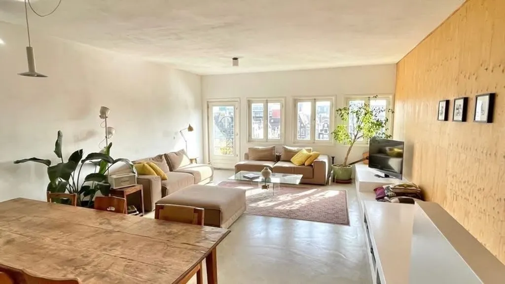 Soggiorno - Apartment on Amstel River in Amsterdam