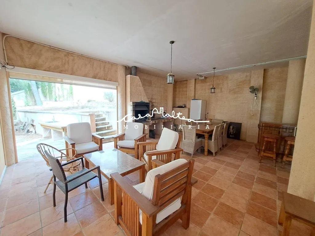 Terrasse - Luxury Chalet with Mountain Views in Altea