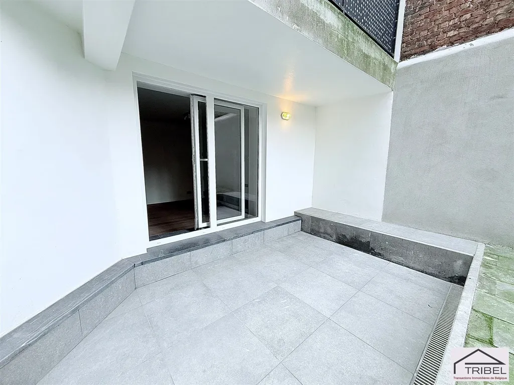 Jardin - Duplex Rénové avec Terrasse à Schaerbeek