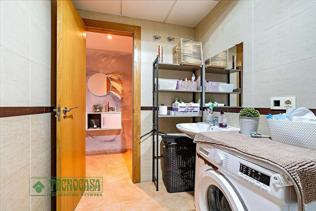 Pesuköök - Modern Flat with A/C in Las Norias