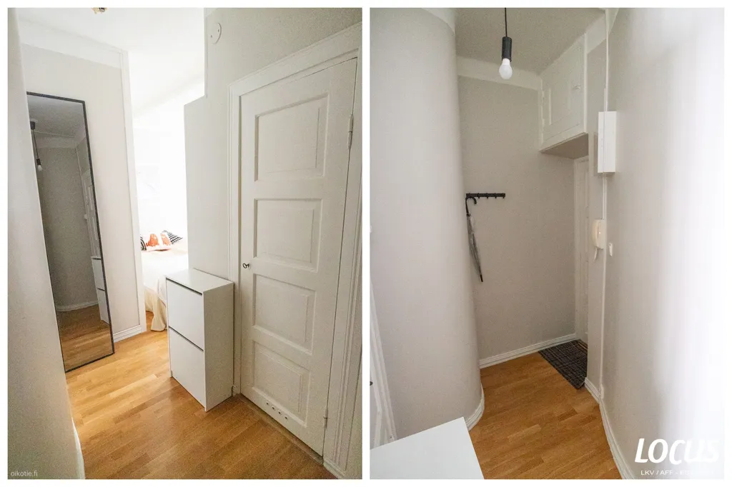 Entrée - Modern Studio with City Views in Kamppi, Helsinki