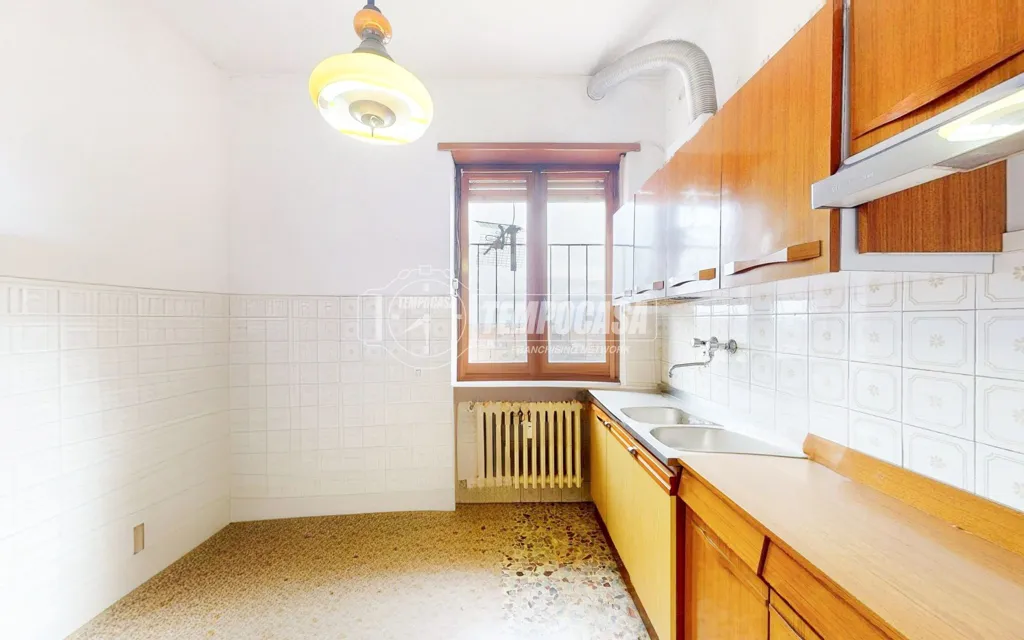 Köök - Three-Bedroom Flat with Panoramic View in Orbassano