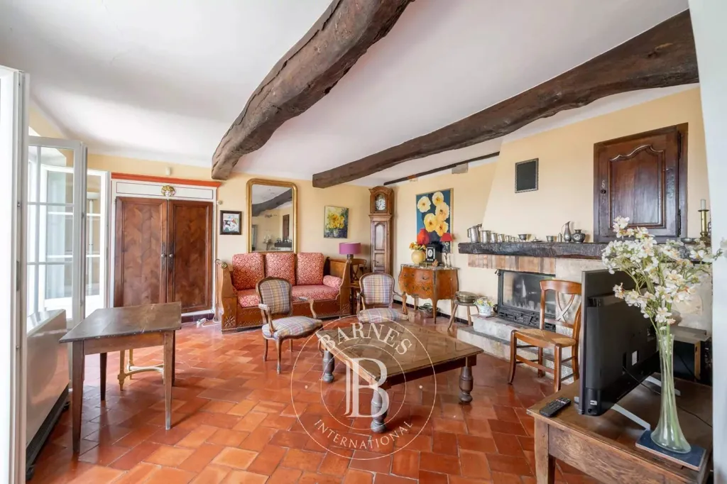 Séjour - Villa de Luxe avec Vue Mer à Mougins