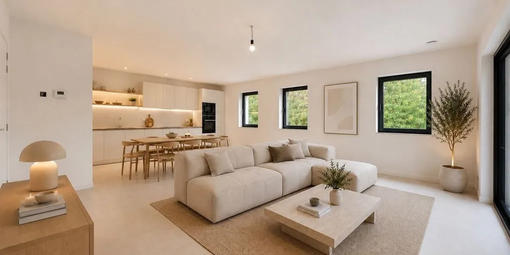 Séjour - Appartement avec Terrasse à Wezemaal