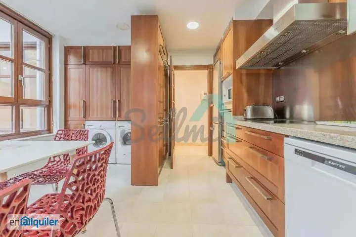 Cuisine - Furnished Flat in Oviedo's Old Town