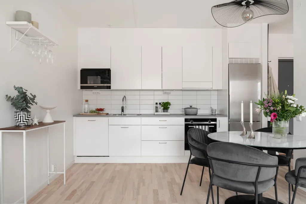Sala da pranzo - Modern Flat with Balcony in Västra Hamnen
