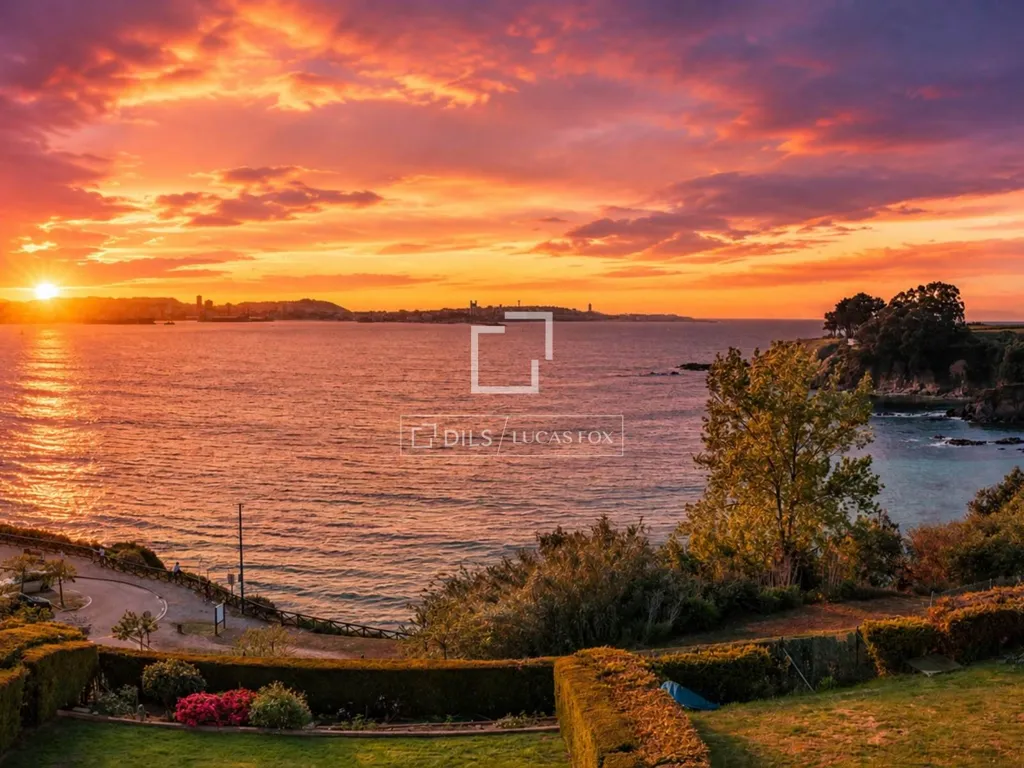 Jardin - Terraced Villa with Sea Views in Lians, A Coruña