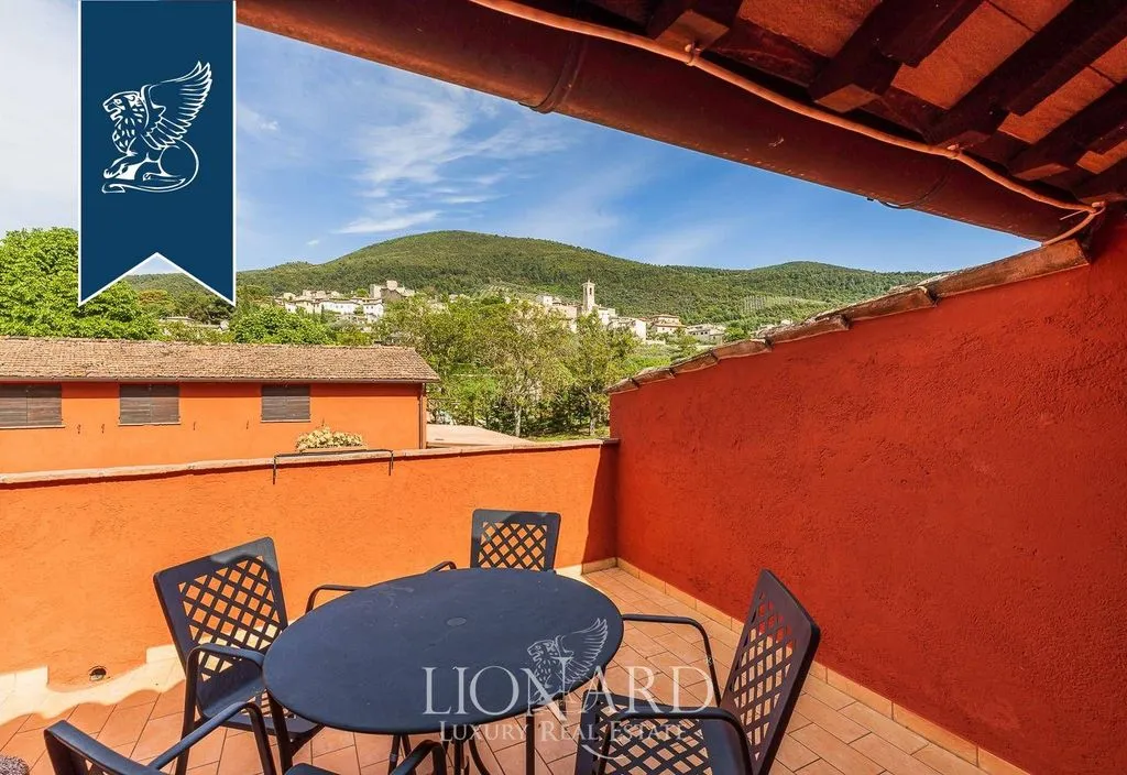 Terrasse - Luxury Farmhouse with Pool near Spoleto